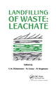 Book cover of: Landfilling of Waste