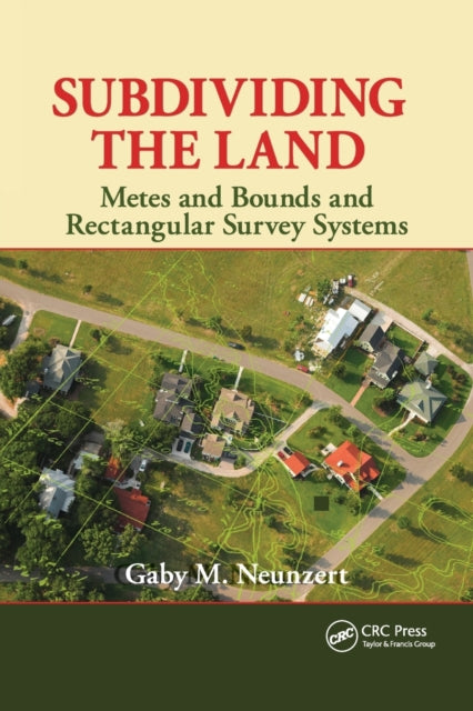 Book cover of: Subdividing the Land. By: Gaby M. Neunzert