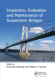 Book cover of: Inspection, Evaluation and Maintenance of Suspension Bridges. By: Sreenivas Alampalli