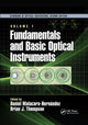 Book cover of: Fundamentals and Basic Optical Instruments. By: Daniel Malacara Hernandez