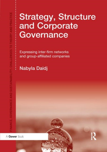 Book cover of: Strategy, Structure and Corporate Governance