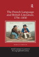 Book cover of: French Language and British Literature, 1756-1830