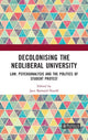 Book cover of: Decolonising the Neoliberal University. By: Jaco Barnard
