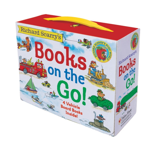Book cover of: Richard Scarry's Books on the Go. By: Richard Scarry
