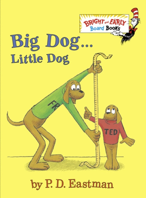 Book cover of: Big Dog . . . Little Dog. By: P. D. Eastman