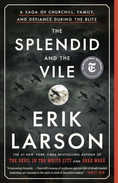 Book cover of: Splendid and the Vile. By: Erik Larson