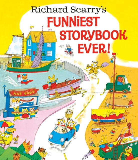Book cover of: Richard Scarry's Funniest Storybook Ever!. By: Richard Scarry