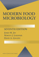 Book cover of: Modern Food Microbiology. By: James M. Jay