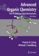 Book cover of: Advanced Organic Chemistry. By: Francis A. Carey