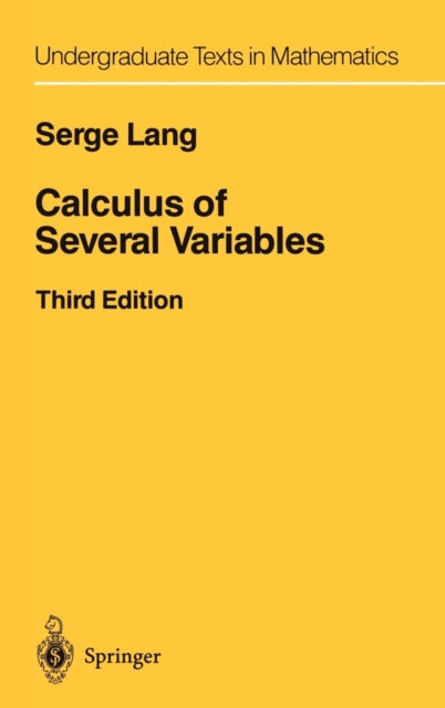 Book cover of: Calculus of Several Variables