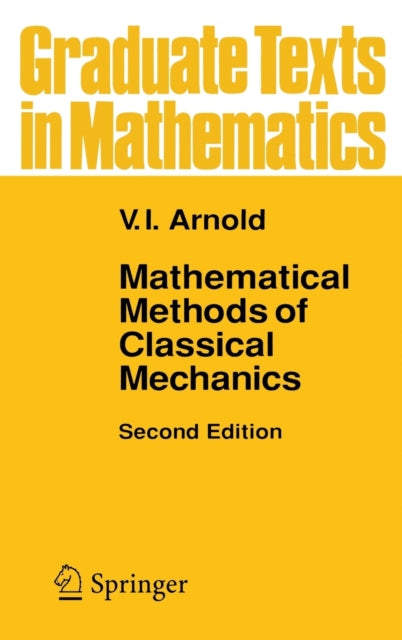 Book cover of: Mathematical Methods of Classical Mechanics