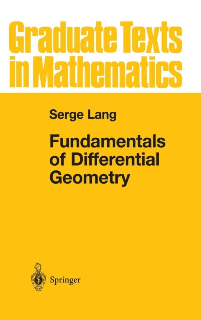 Book cover of: Fundamentals of Differential Geometry