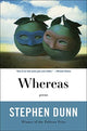 Book cover of: Whereas. By: Stephen Dunn