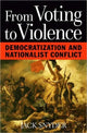 Book cover of: From Voting to Violence. By: Jack L. Snyder