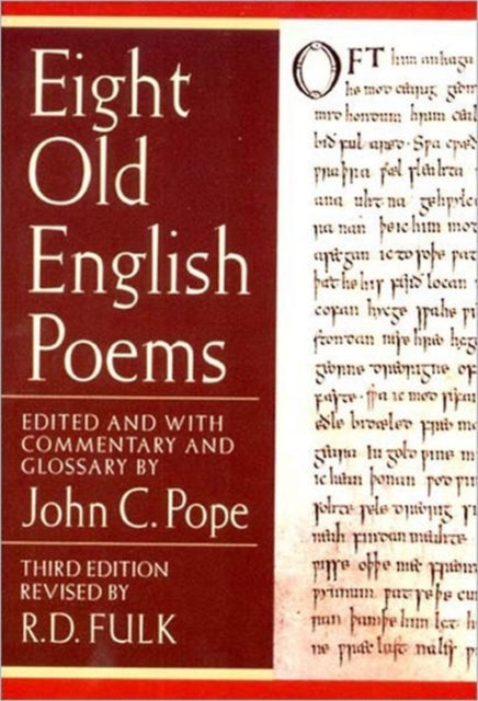 Book cover of: Eight Old English Poems