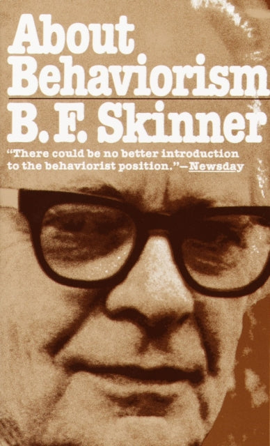 Book cover of: About Behaviorism