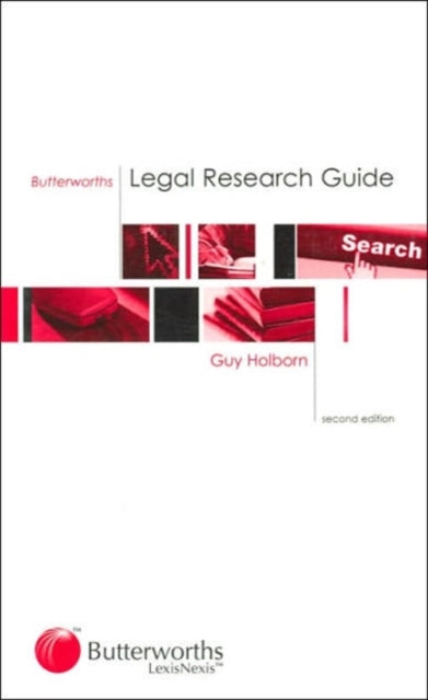 Book cover of: Butterworths Legal Research Guide. By: Guy Holborn