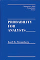 Book cover of: Probability For Analysts