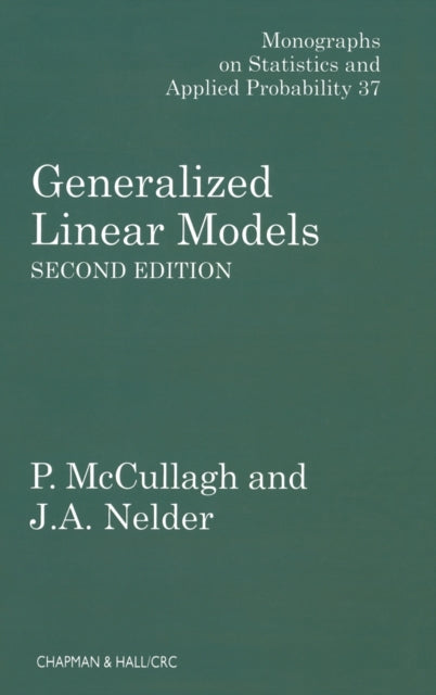 Book cover of: Generalized Linear Models