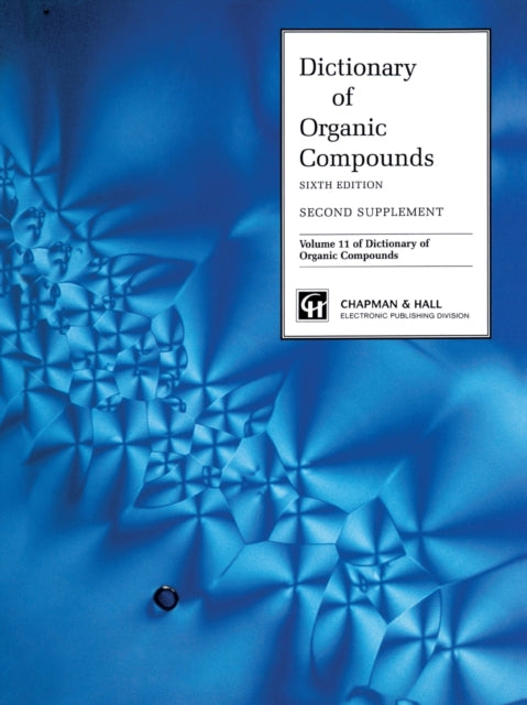 Book cover of: Dictionary Organic Compounds, Sixth Edition, Supplement 2
