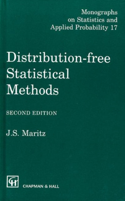 Book cover of: Distribution-Free Statistical Methods, Second Edition