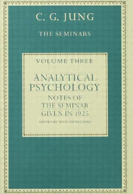 Book cover of: Analytical Psychology. By: William McGuire