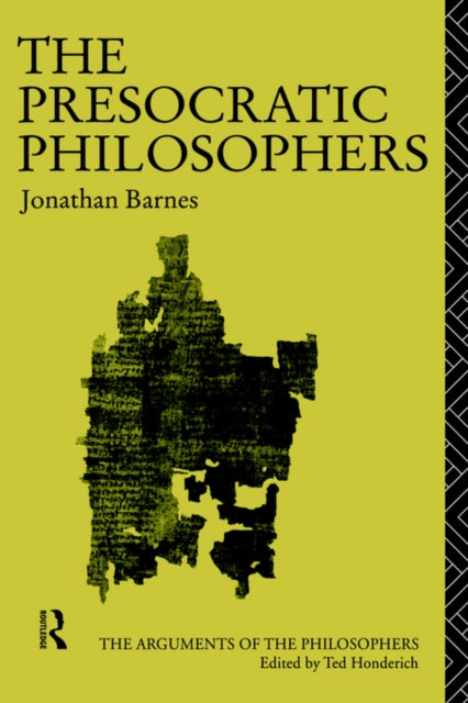 Book cover of: Presocratic Philosophers