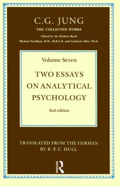 Book cover of: Two Essays on Analytical Psychology. By: Carl Gustav Jung