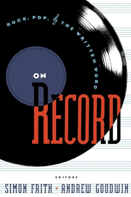 Book cover of: On Record. By: Simon Frith