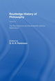 Book cover of: Routledge History of Philosophy Volume IV. By: G. Parkinson