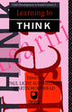 Book cover of: Learning to Think. By: Paul Light - undifferentiated