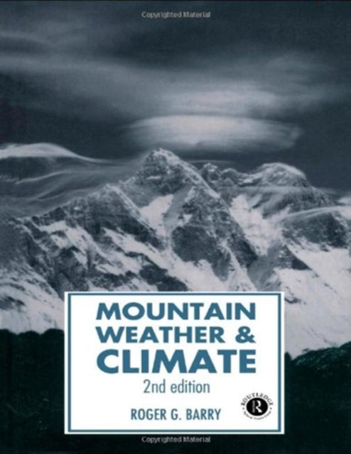 Book cover of: Mountain Weather and Climate