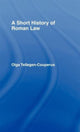 Book cover of: Short History of Roman Law