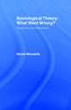 Book cover of: Sociological Theory: What went Wrong?