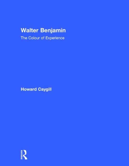 Book cover of: Walter Benjamin