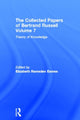 Book cover of: Collected Papers of Bertrand Russell, Volume 7. By: E. Eames