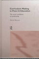 Book cover of: Curriculum Making in Post-16 Education