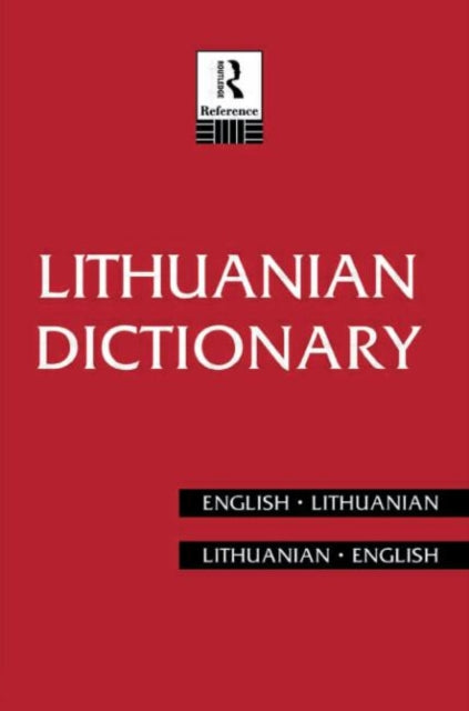 Book cover of: Lithuanian Dictionary