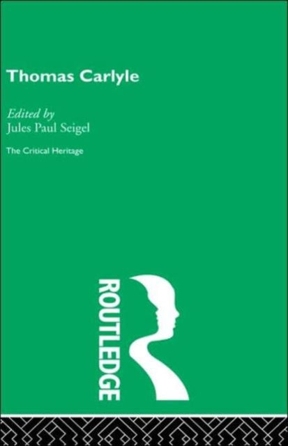 Book cover of: Thomas Carlyle. By: Jules Siegel