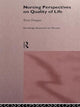 Book cover of: Nursing Perspectives on Quality of Life