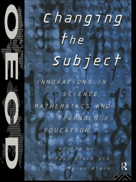 Book cover of: Changing the Subject. By: Paul Black