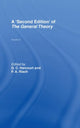 Book cover of: Second Edition of The General Theory. By: G.c. Harcourt