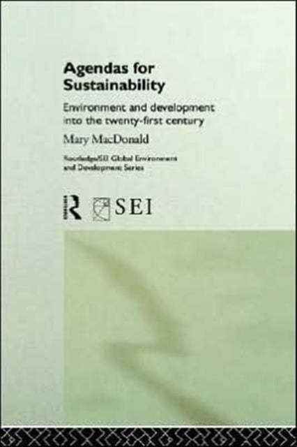 Book cover of: Agendas for Sustainability