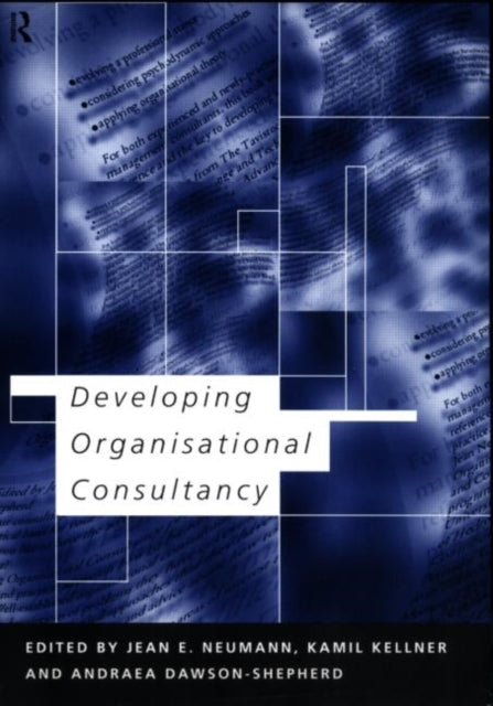 Book cover of: Developing Organisational Consultancy