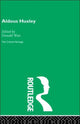 Book cover of: Aldous Huxley. By: Conrad Watt