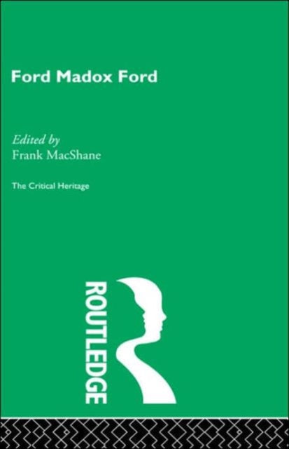 Book cover of: Ford Maddox Ford. By: Frank Mcshane
