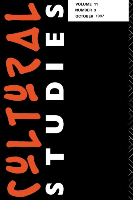 Book cover of: Cultural Studies 11.3. By: L. Grossberg