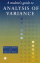 Book cover of: Student's Guide to Analysis of Variance