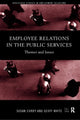 Book cover of: Employee Relations in the Public Services. By: Susan Corby
