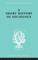 Book cover of: Short History of Sociology. By: Heinz Maus